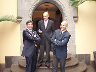 Foto 70.14. Ponentes Invitados (Javier Dorta, Antonio cabrera y Pedro Lara)